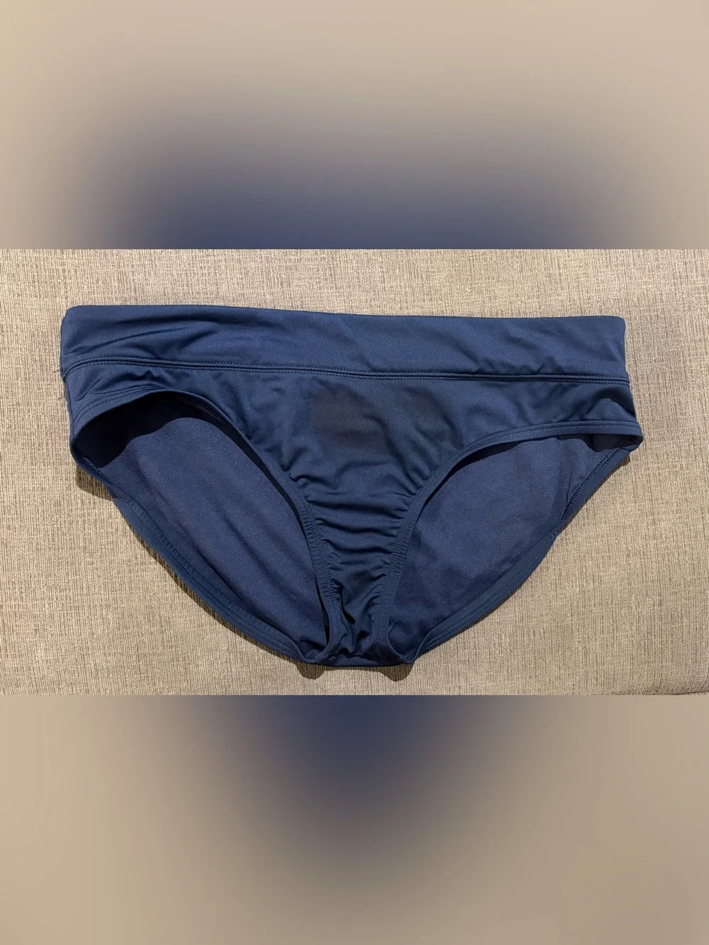 Nike Womens Blue Swim Bottoms Large L